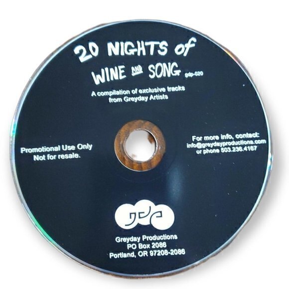 20 Nights Of‎ Wine And Song [2005 Promotional CD] - Picture 3 of 3